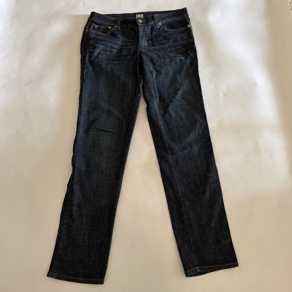 Stylish Cache Dark Indigo Straight Leg Jeans